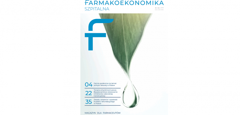 Okładka magazynu Farmakoekonomika Szpialna nr 46