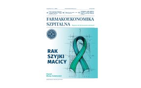 okładka czterdziestego dziewiątego numeru magazynu Farmakoekonomika Szpitalna