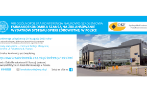 Baner reklamowy VIII Ogólnopolskiej Konferencji Naukowo-Szkoleniowej