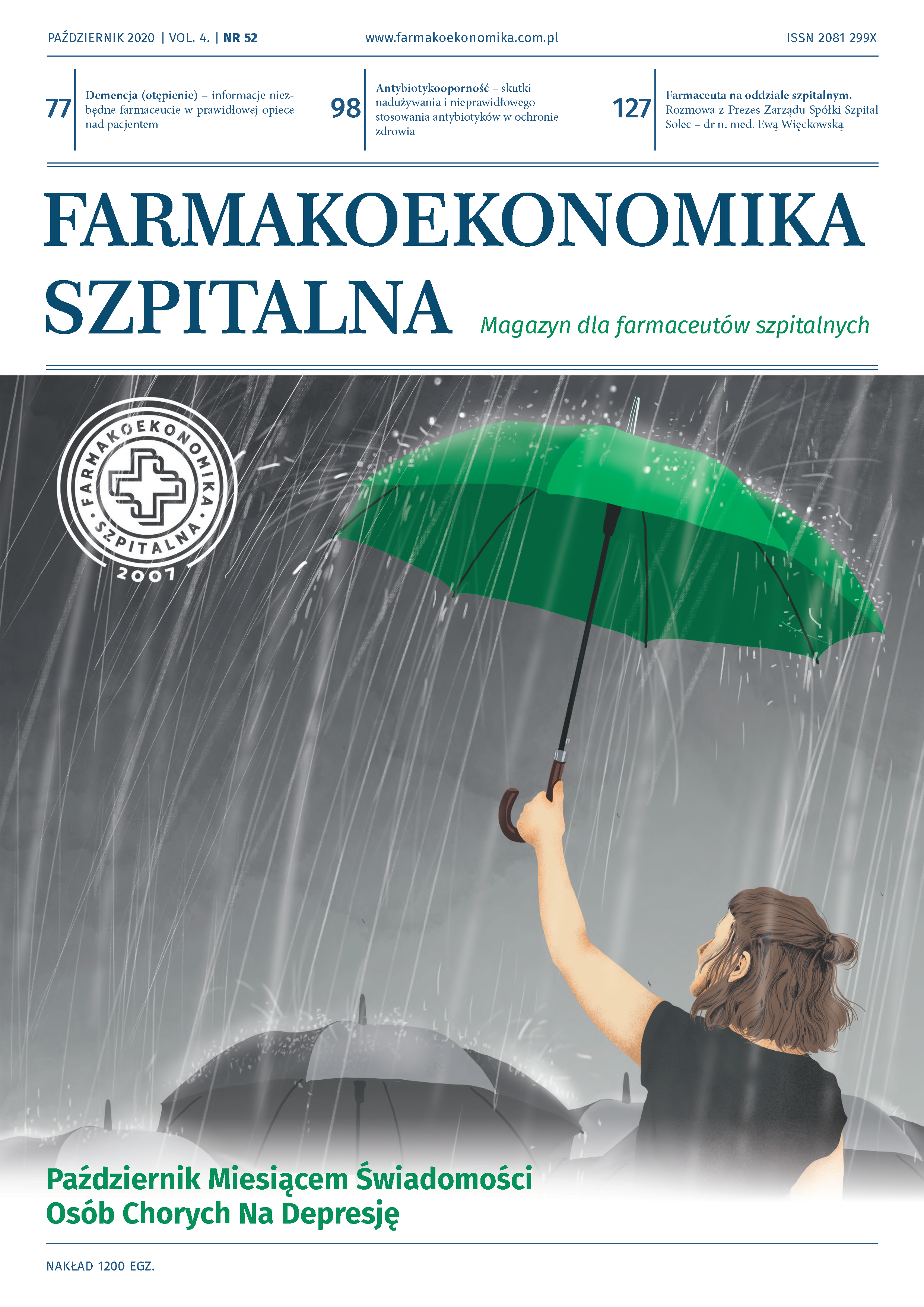 Farmakoekonomika nr 52   okładka - Magazyn