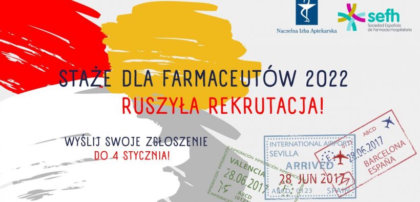 Staże dla farmaceutów 2022