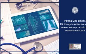 Baner z tekstem Polska Sieć Badań Klinicznych rozszerza się o owe centra prowadzące badania kliniczne